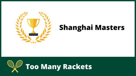 shanghai tennis tournament 2023